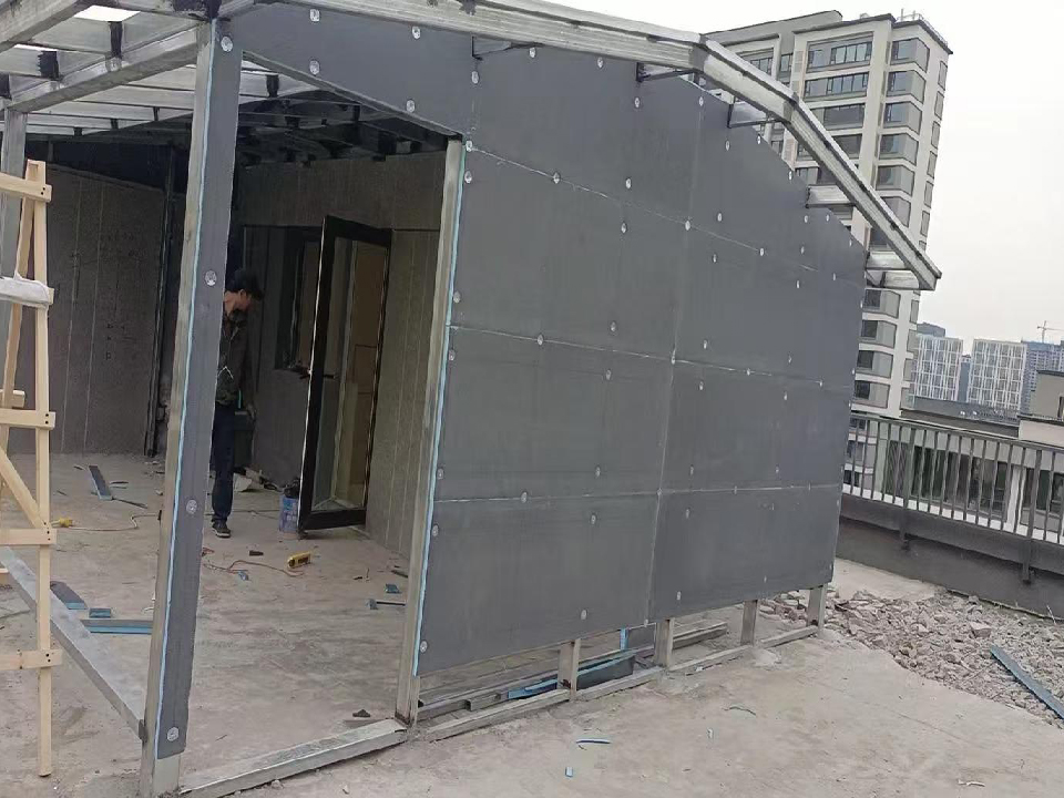 轻钢龙骨隔断防水背衬板