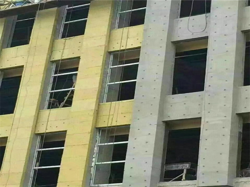 成都外墙保温岩棉板案例